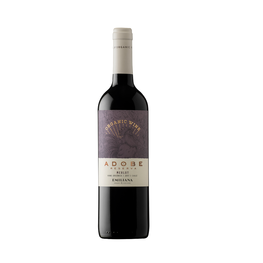 VINO ADOBE - MERLOT 750ML