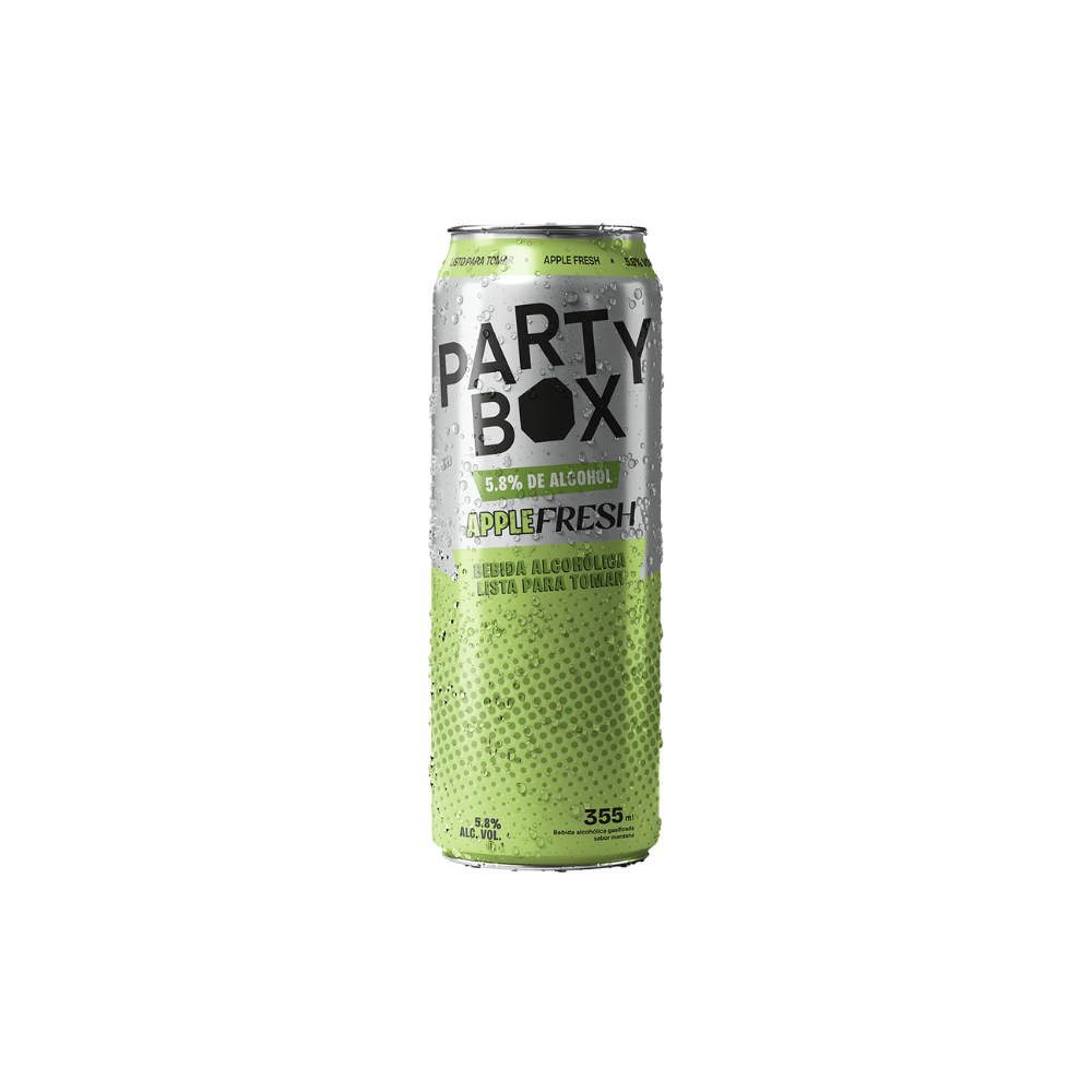 PARTY BOX APPLE FRESH 355ML