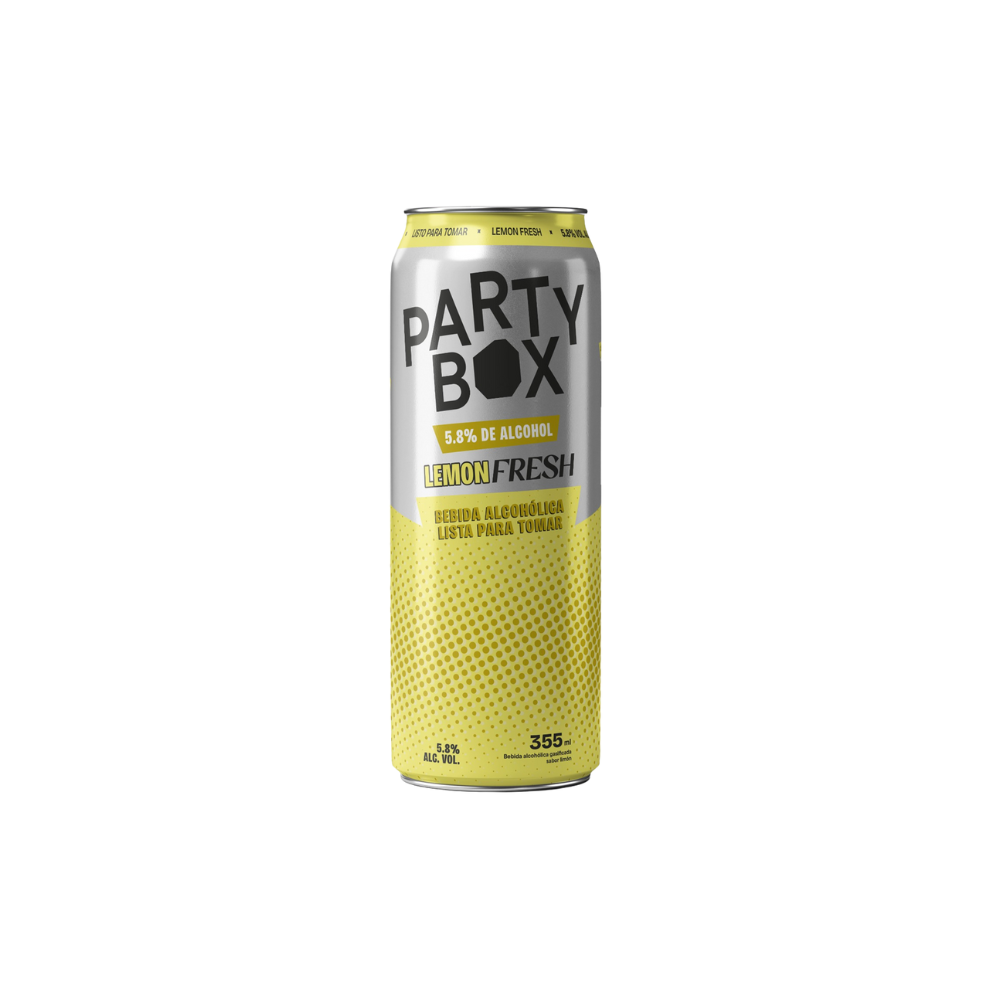 PARTY BOX LEMON FRESH 355 ML