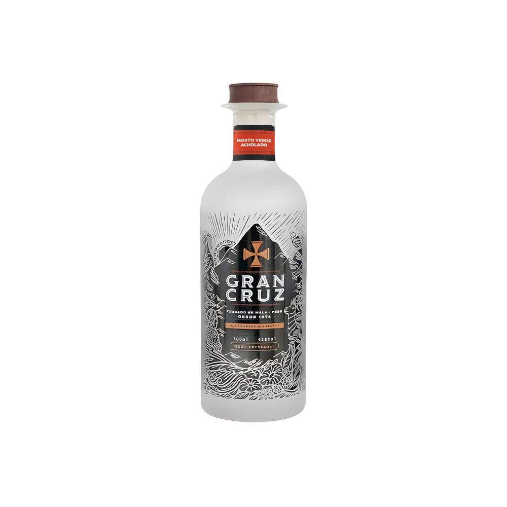 PISCO GRAN CRUZ ARTESANAL MOSTO VERDE ACHOLADO 700ML DPP