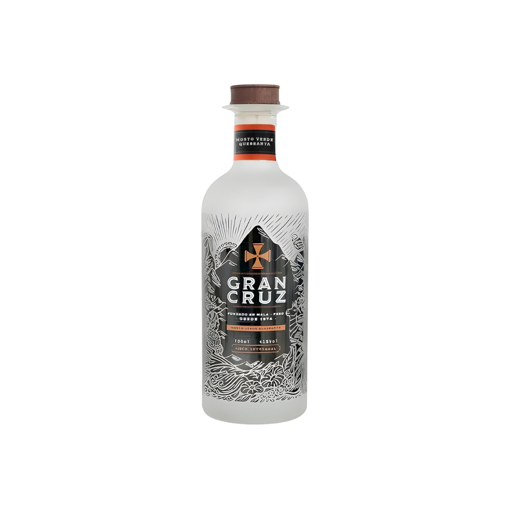 PISCO GRAN CRUZ ARTESANAL MOSTO VERDE QUEBRANTA 700ML