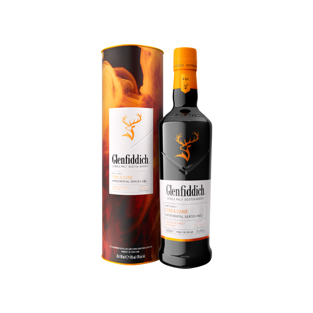 WHISKY GLENFIDDICH FIRE & CANE 700ML