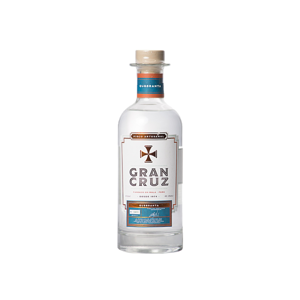 PISCO GRAN CRUZ ARTESANAL QUEBRANTA 700ML