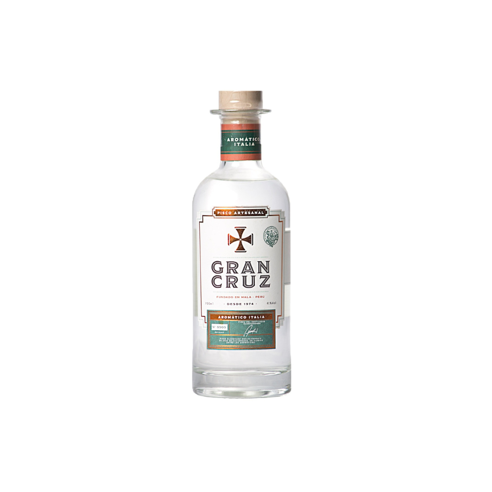 PISCO GRAN CRUZ ARTESANAL ITALIA 700ML