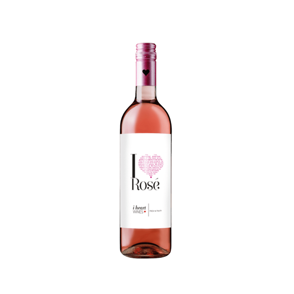 VINO I HEART ROSE 750ML